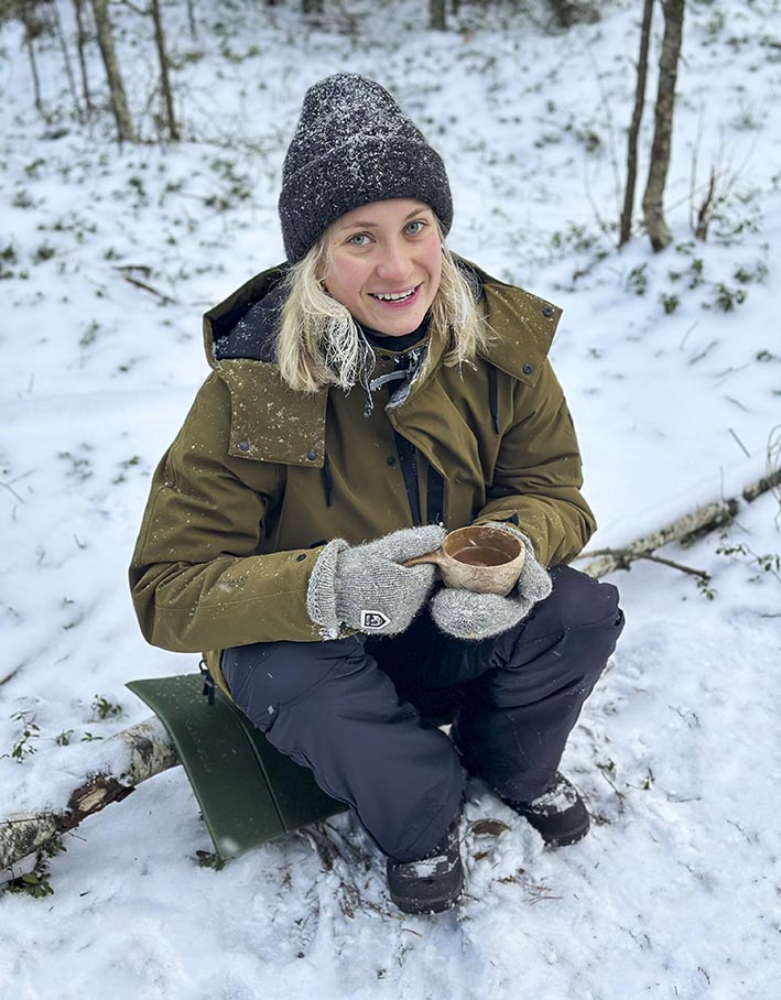 Nokipannukahvit hiihtoretkellä