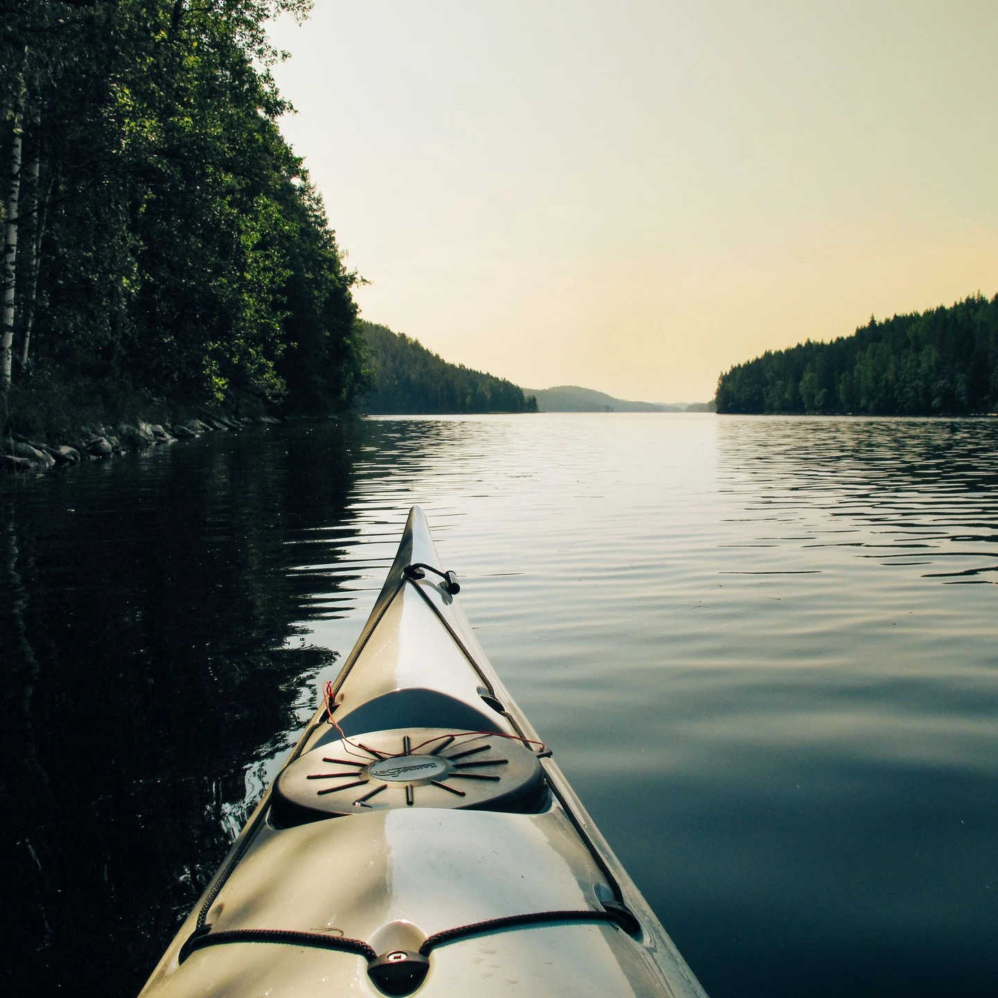 Mit dem Kajak im Nationalpark Kolovesi