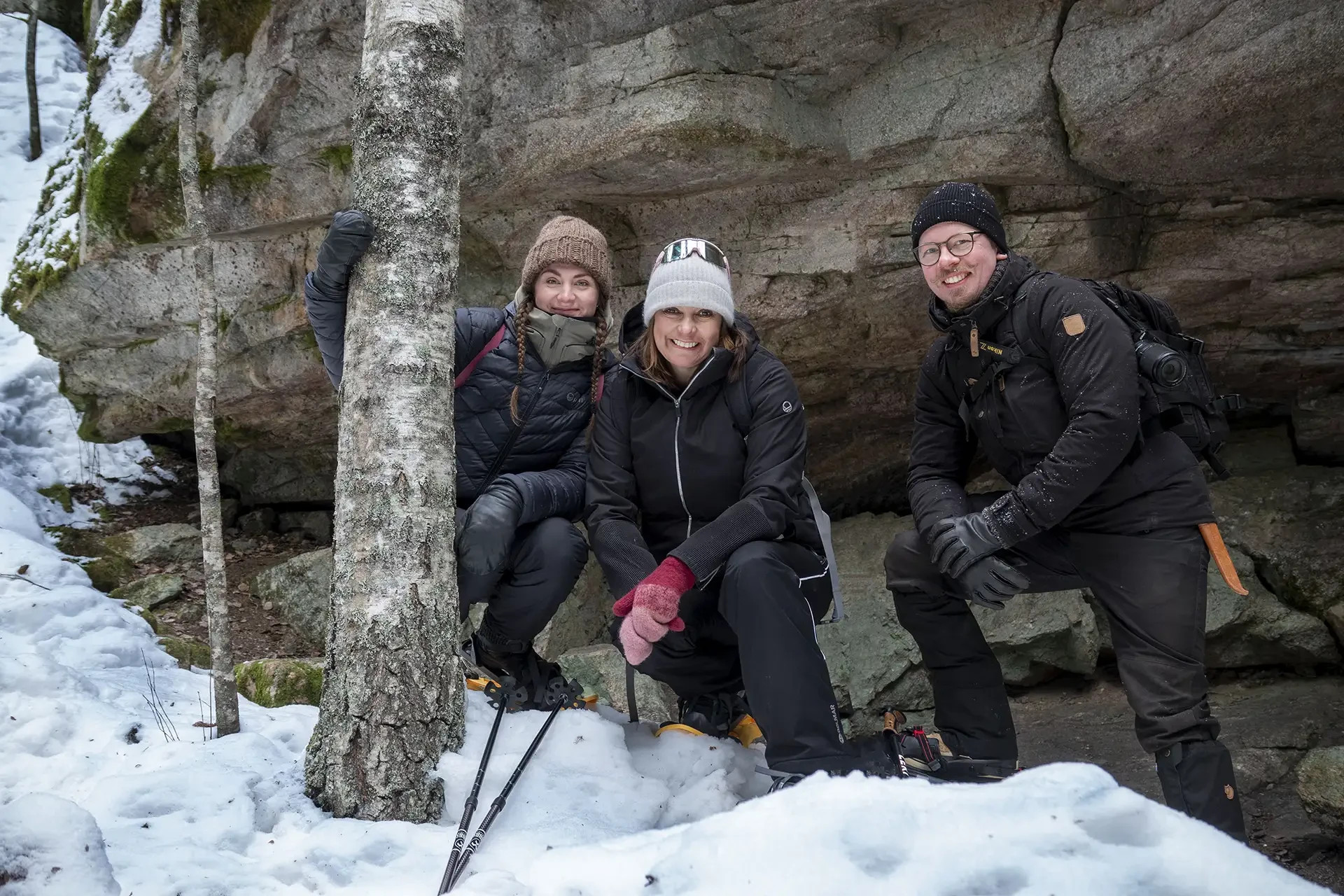 Schneeschuhtour im Nationalpark Nuuksio