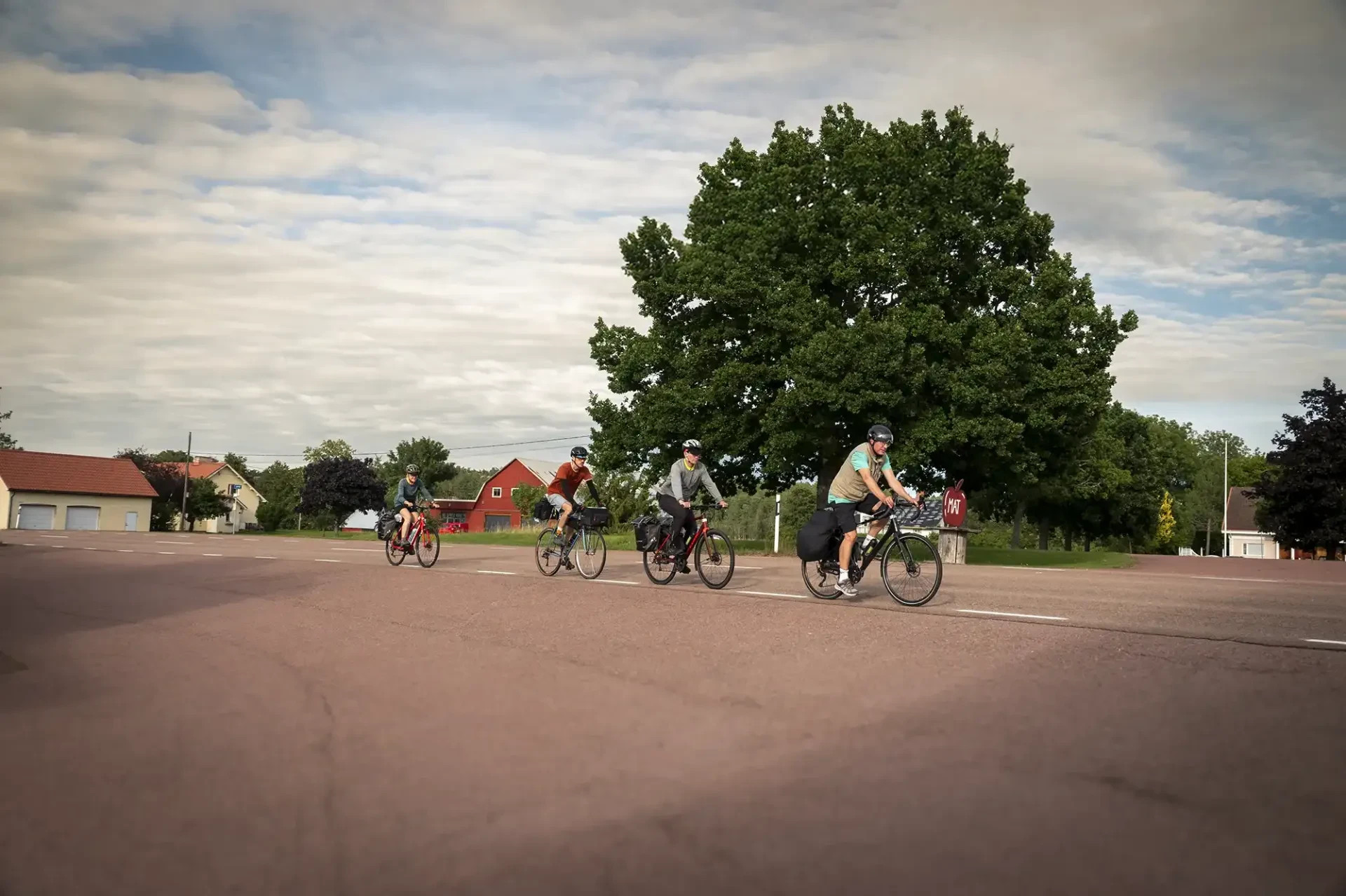 Biki tour on the Åland Islands